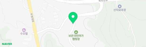 보은국민여가캠핑장 지도 이미지