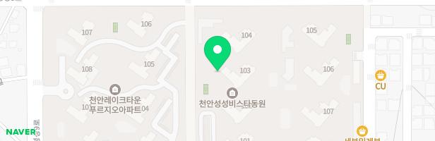 천안성성비스타동원 아파트 어린이놀이터 지도 이미지