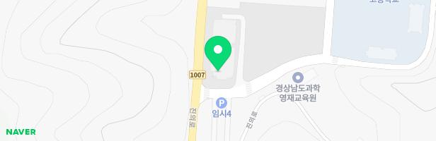 경상남도교육청 유아교육원 진주체험분원 영상미디어실 지도 이미지