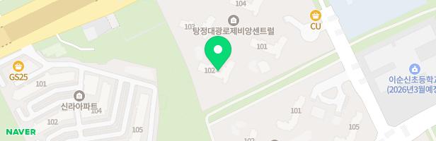 탕정대광로제비앙센트럴 어린이놀이터1(104동) 지도 이미지