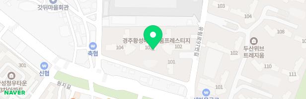경주 황성 베스티움 프레스티지 어린이놀이터 지도 이미지
