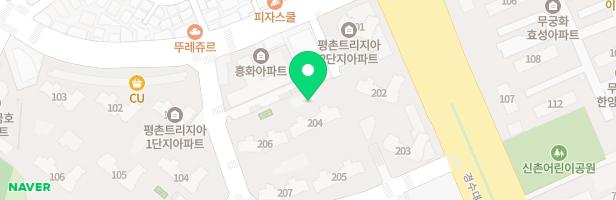 평촌트리지아 204동앞 놀이터 지도 이미지