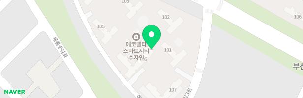 부산에코델타시티 한양수자인 지도 이미지