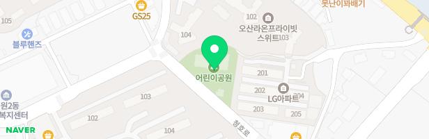 고현 제2어린이공원 놀이터 지도 이미지