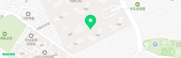 익산 수도산 제일풍경채 어린이놀이터4 지도 이미지