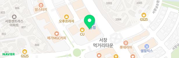 한마음정육식당인천서창점 지도 이미지