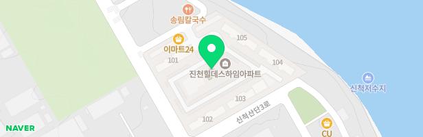 진천힐데스하임아파트 유아놀이터(어린이집앞) 지도 이미지