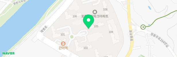 포항아이파크아파트 어린이놀이터2(104동 앞) 지도 이미지