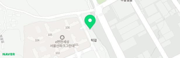 이편한세상 서울산 파크그란데 103동앞 어린이놀이터1 지도 이미지
