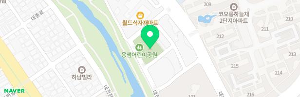 은어송하늘채리버뷰 아파트 옆 어린이공원 지도 이미지
