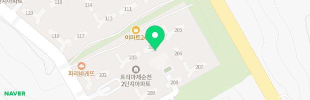 트리마제순천2단지 어린이집놀이터 지도 이미지