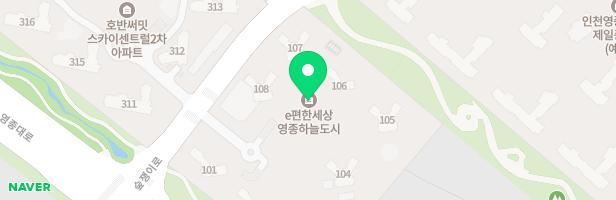 호반써밋스카이센트럴2차아파트 어린이놀이터1 지도 이미지