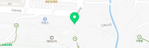 구미바베큐740 정글짐 지도 이미지