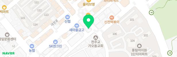 우리끼리 키즈카페 스포츠마을 대전가오점 지도 이미지