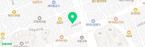 개봉5구역 103동앞 어린이놀이터1 지도 이미지