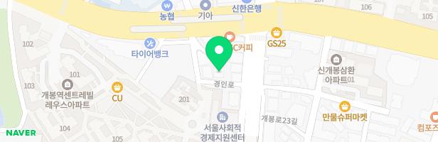 서울형 키즈카페 개봉점 지도 이미지