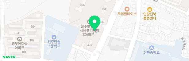 반월동 3차 세움펠리피아 공동주택 실외 어린이 놀이터 지도 이미지