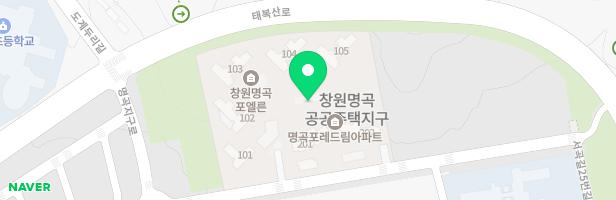 창원명곡포엘른아파트 실내 놀이시설 지도 이미지
