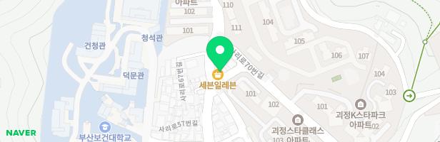 바른 프라이 빗 키즈룸 지도 이미지