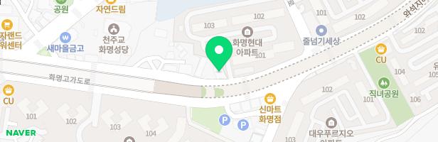 금화유치원 놀이터 지도 이미지