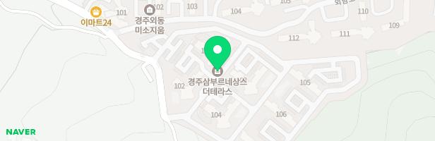 경주삼부르네상스더테라스아파트놀이시설 1놀이터 지도 이미지