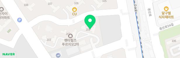 펜타힐즈 푸르지오 2차 유아놀이터 지도 이미지