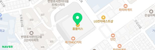 쿠우쿠우울산중구점 지도 이미지