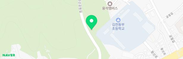 지좌황산공원 내 어린이놀이시설 지도 이미지