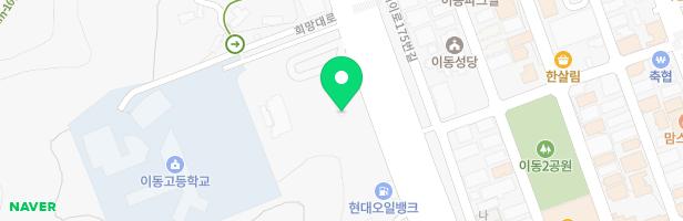 포항충진교회 지도 이미지
