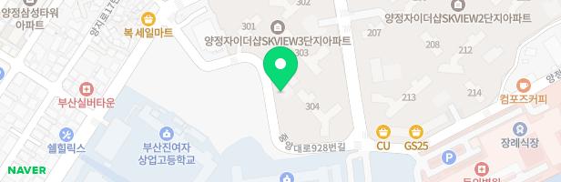 양정자이더샵SKVIEW 3단지 어린이놀이시설(303) 지도 이미지