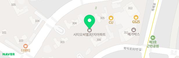 용현학익1BL 어린이집앞 유아놀이터 지도 이미지