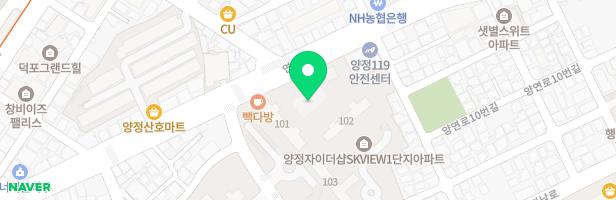 양정자이더샵SKVIEW 1단지 어린이놀이시설(101) 지도 이미지