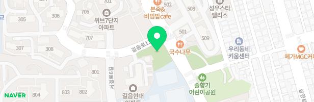 늘푸른공원 지도 이미지