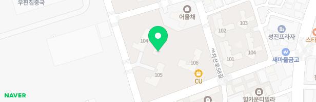 자양1재정비 촉진구역 1-2획지 행복주택 신축공사(어울채) 지도 이미지