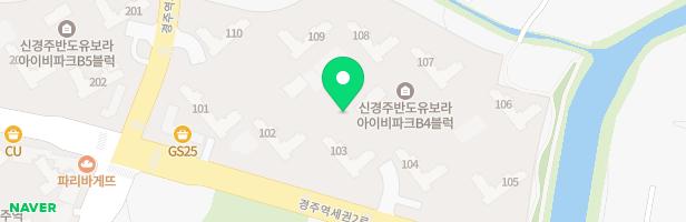 신경주반도유보라아이비파크 어린이놀이터3(102동뒤) 지도 이미지