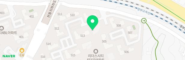 리더스시티5BL아파트 어린이놀이터1(513동) 지도 이미지