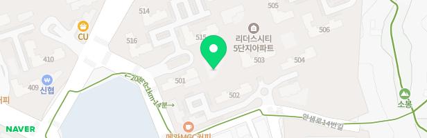 리더스시티5BL아파트 어린이놀이터2(501동) 지도 이미지