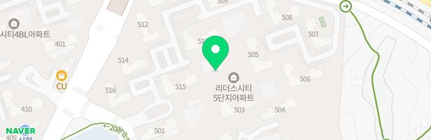 리더스시티5BL아파트 유아놀이터2(515동.보육) 지도 이미지