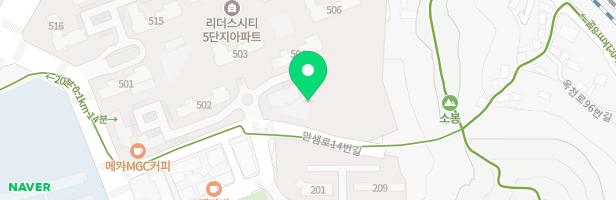 리더스시티5BL아파트 유치원놀이터(504동) 지도 이미지