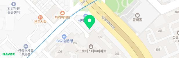 아크로베스티뉴 110동 앞 어린이놀이터 지도 이미지