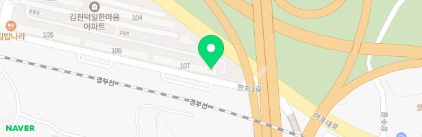 김천아포천년가2단지 어린이 놀이터 1 지도 이미지