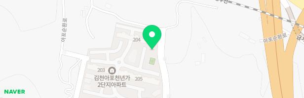 김천아포천년가2단지 어린이놀이터2 지도 이미지