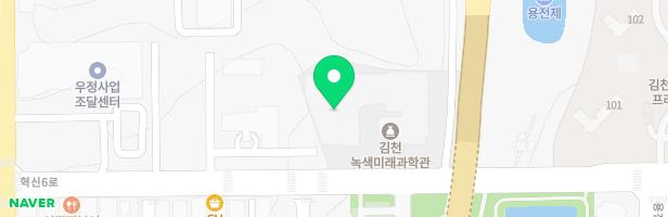 김천시 청소년테마파크 지도 이미지