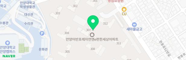 안양어반포레자연앤e편한세상아파트 3블럭 놀이터 (302동 뒤) 지도 이미지