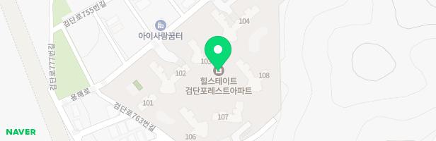 힐스테이트검단포레스트 -어린이놀이터1 지도 이미지