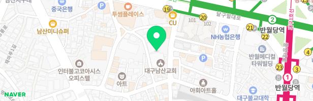 대구 남산교회 실내 놀이터 지도 이미지
