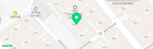 장위자이레디언트 1단지 어린이놀이터1 (108동 앞) 지도 이미지