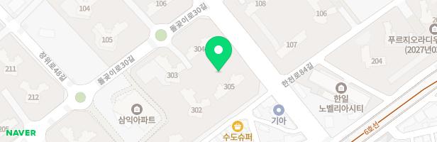 장위자이레디언트 3단지 어린이놀이터5 (305동 앞) 지도 이미지