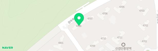 신검단중앙역 풍경채어바니티2차 112동 앞 지도 이미지