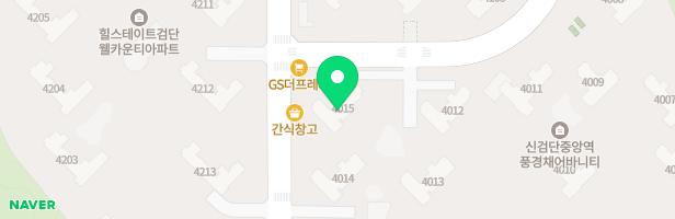 신검단중앙역풍경채어바니티 커뮤니티카페 지도 이미지